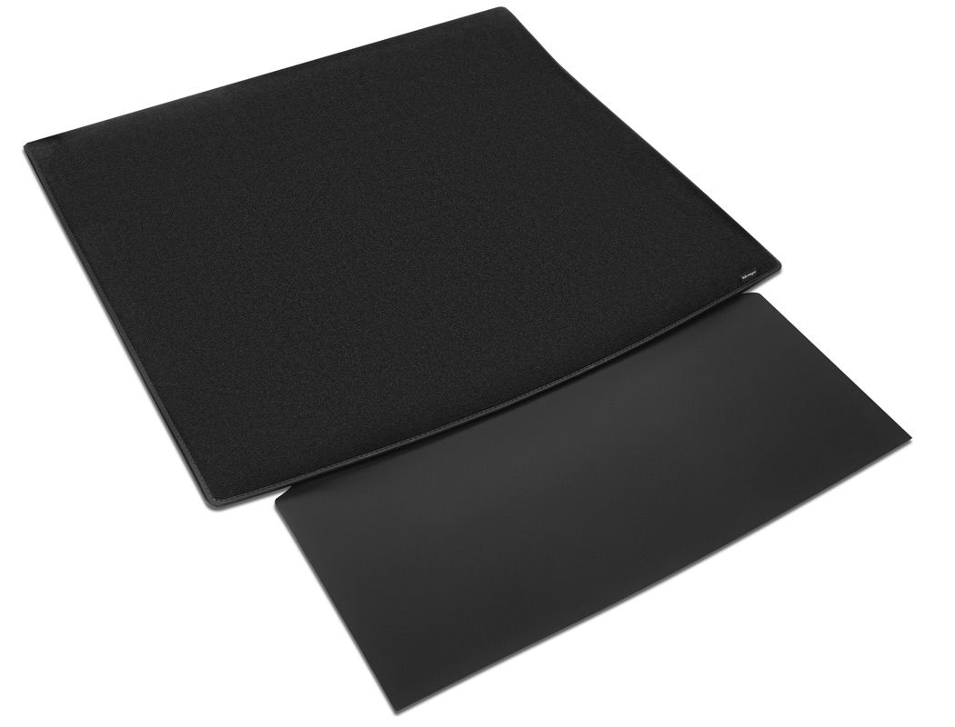 Reversible luggage compartment mat