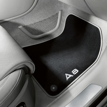 Premium textile floor mats