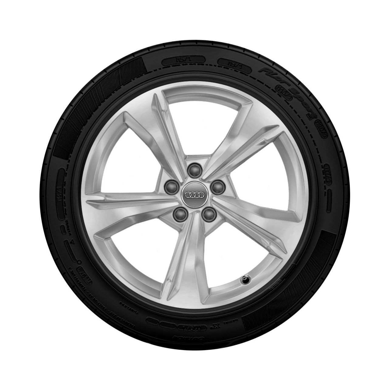 Wheel, 5-spoke dynamic