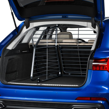 Partition grille for luggage compartment