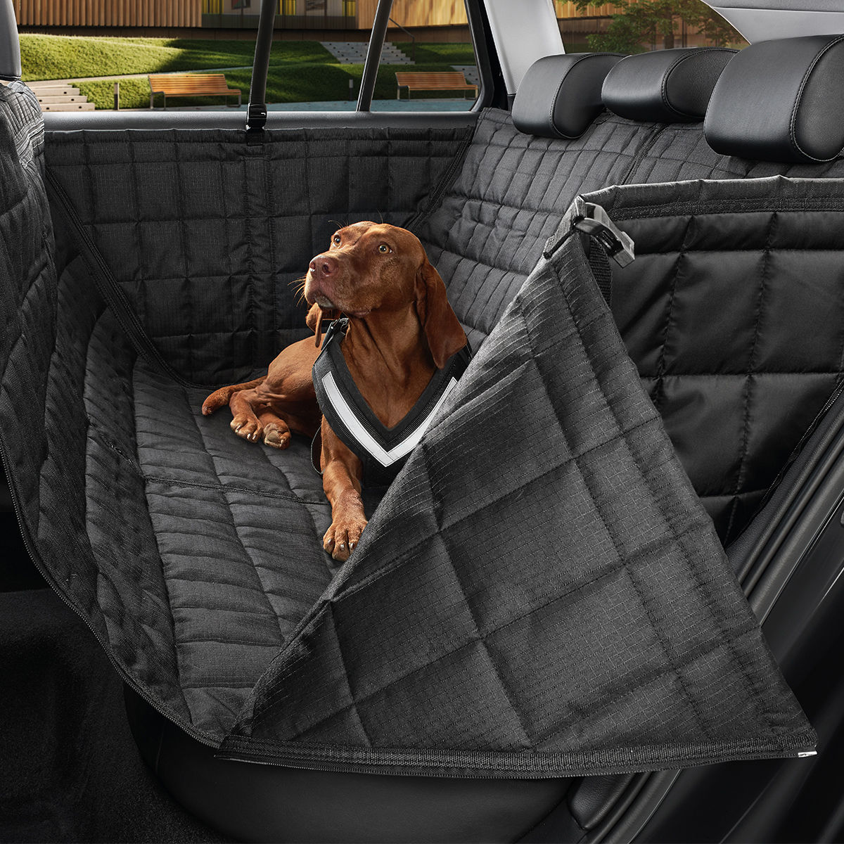 Rear seat protection