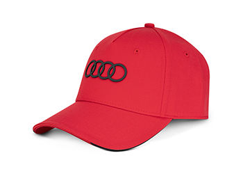Audi cap, red