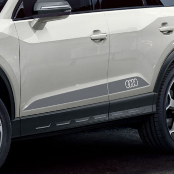Pellicole decorative minigonne laterali anelli Audi