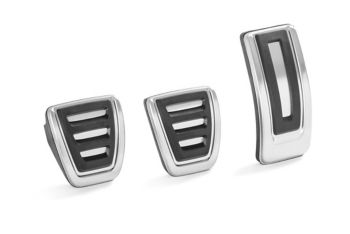 Pedal covers - stainless steel