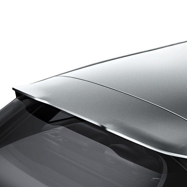 Roof edge spoiler