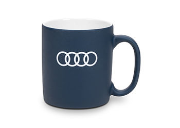 Audi mug, dark blue