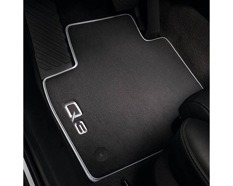 Premium textile floor mats