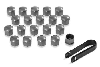 Bolt covers – grey gloss