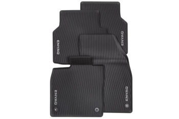 All-weather foot mats                                        - grey lettering