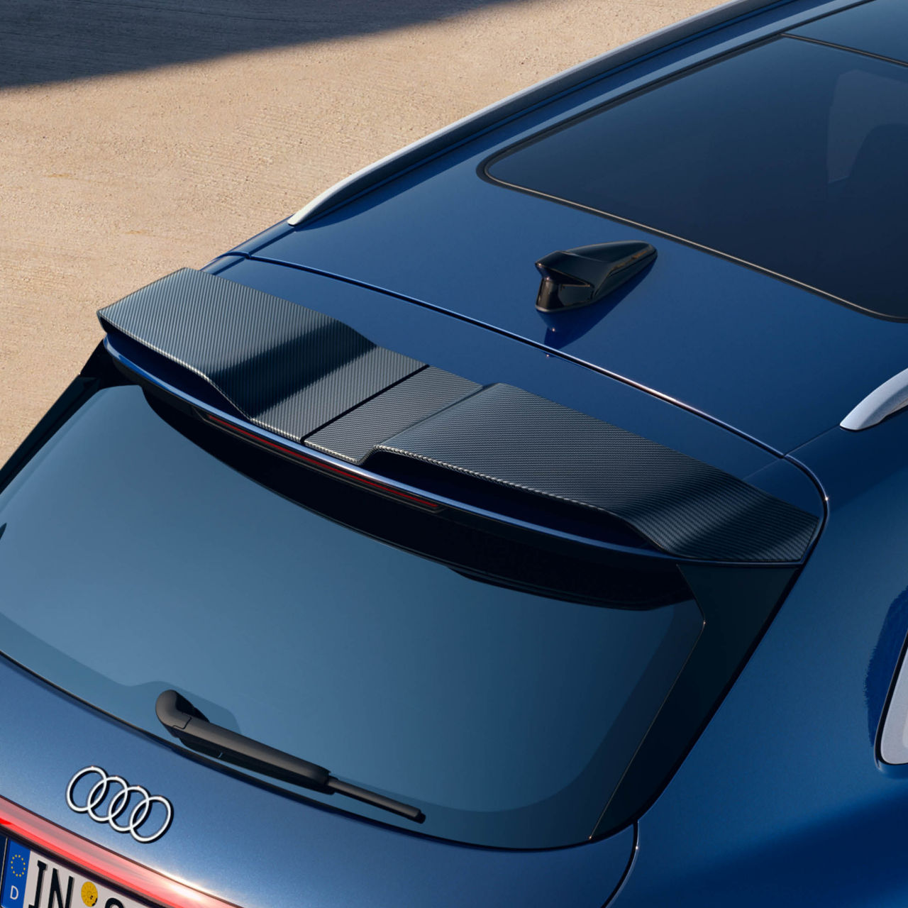 Becquet arrière de pavillon