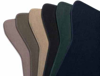 Textile floor mats