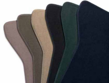 Textile floor mats