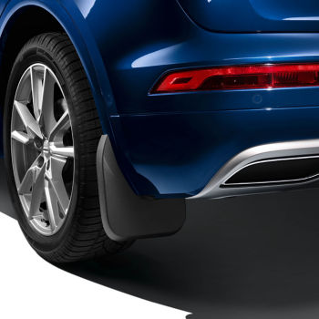 Mud flaps, for the rear, for vehicles without S line exteriour package