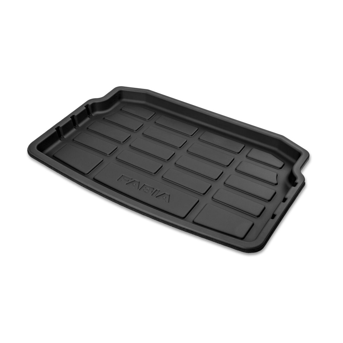 Boot dish with raised edges