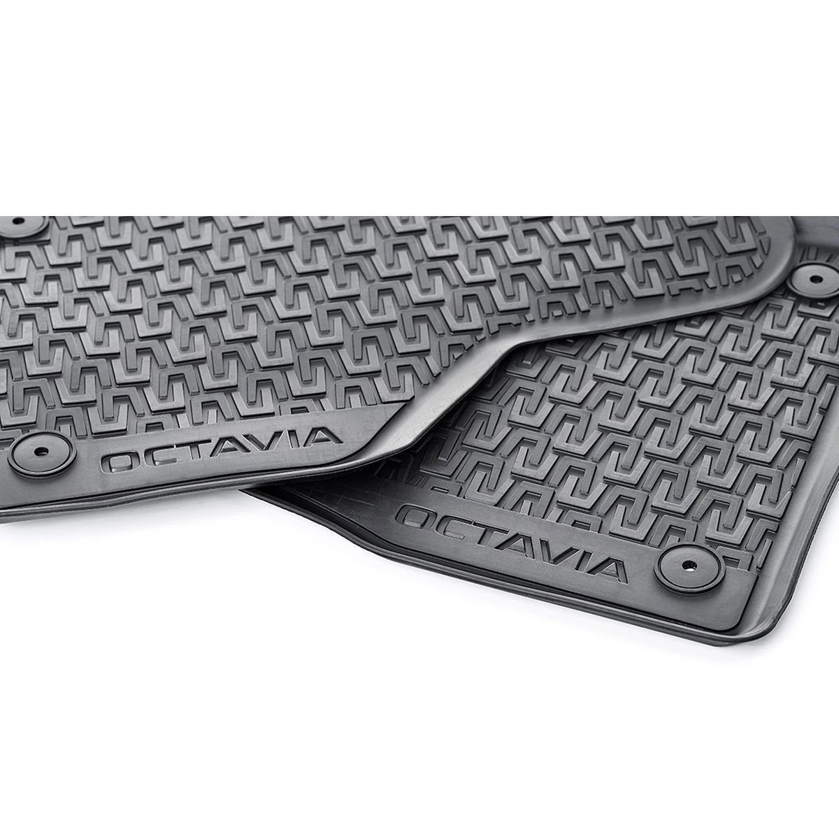 Rubber foot mats