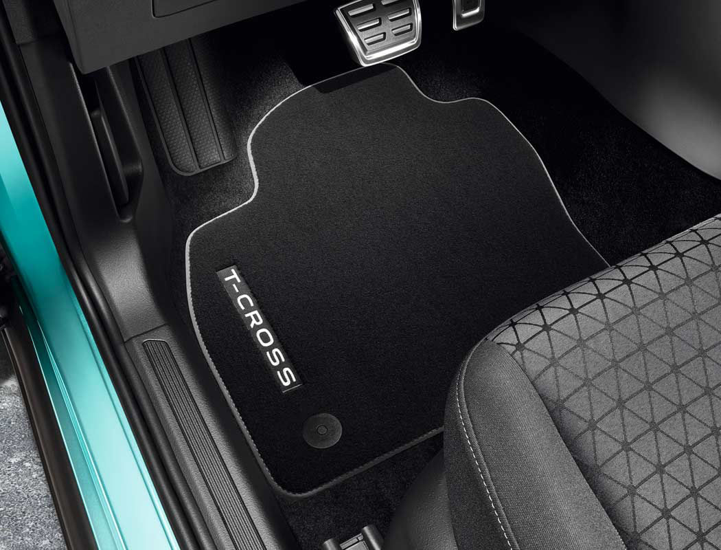 Textile floor mats