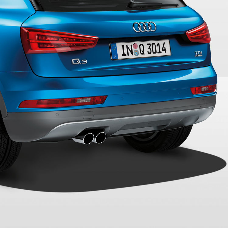 offroad style Paket Stoßfänger hinten - Audi Original Zubehör  