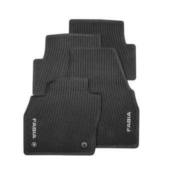 All-weather foot mats                                – grey lettering