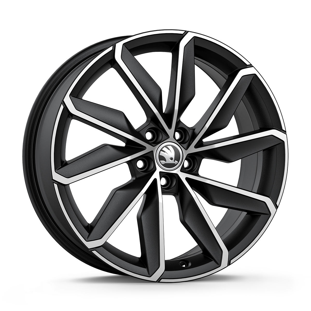18“ alloy wheel BLADE                                                                             - black matt, brushed