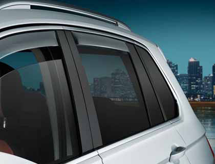 Door draught deflector