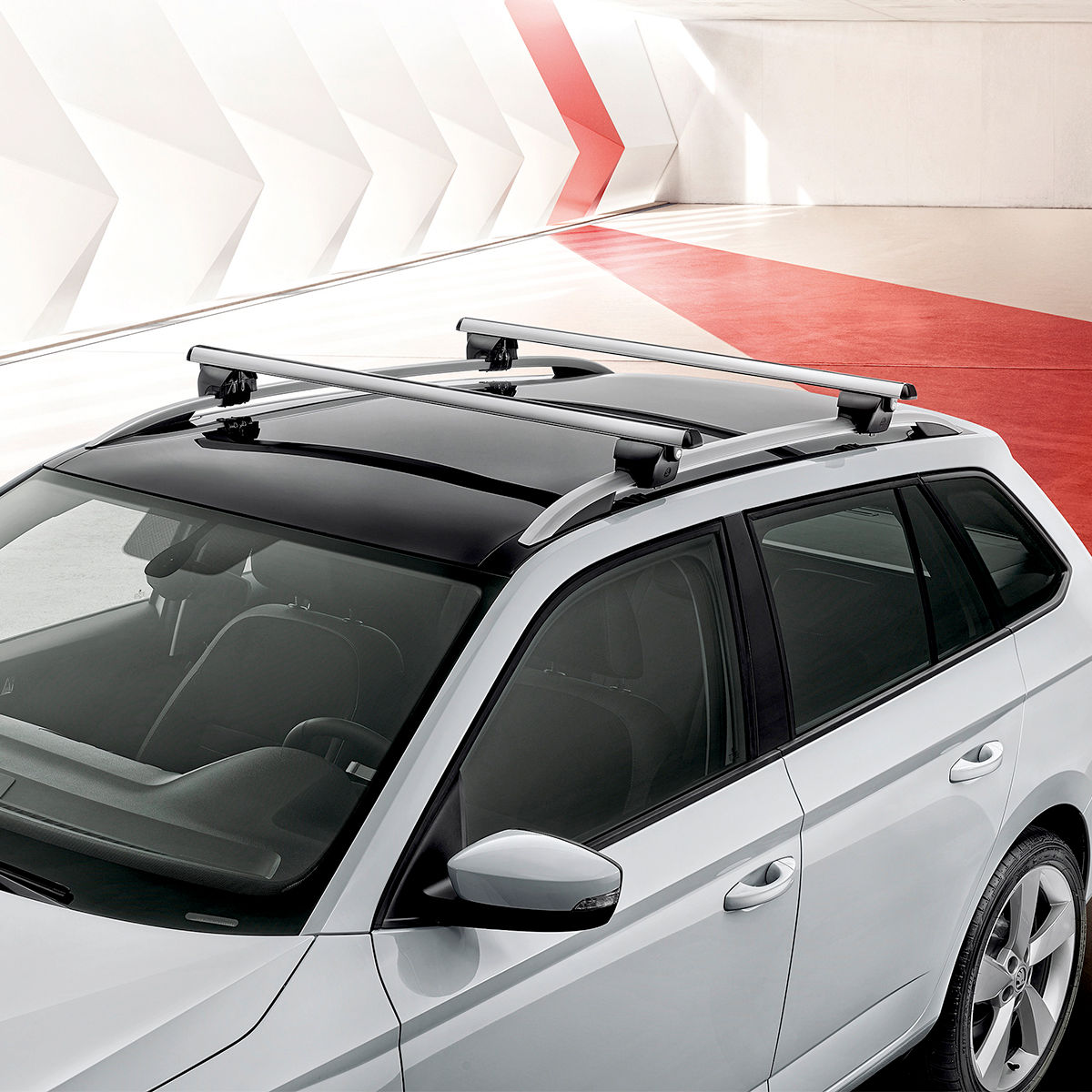Transverse roof rack