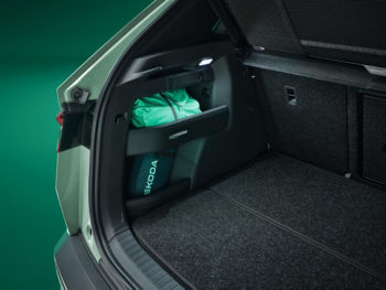 Boot side compartment