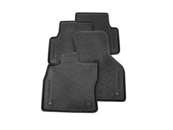Rubber foot mats