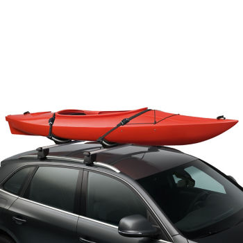 Kayak rack, with a tilt function
