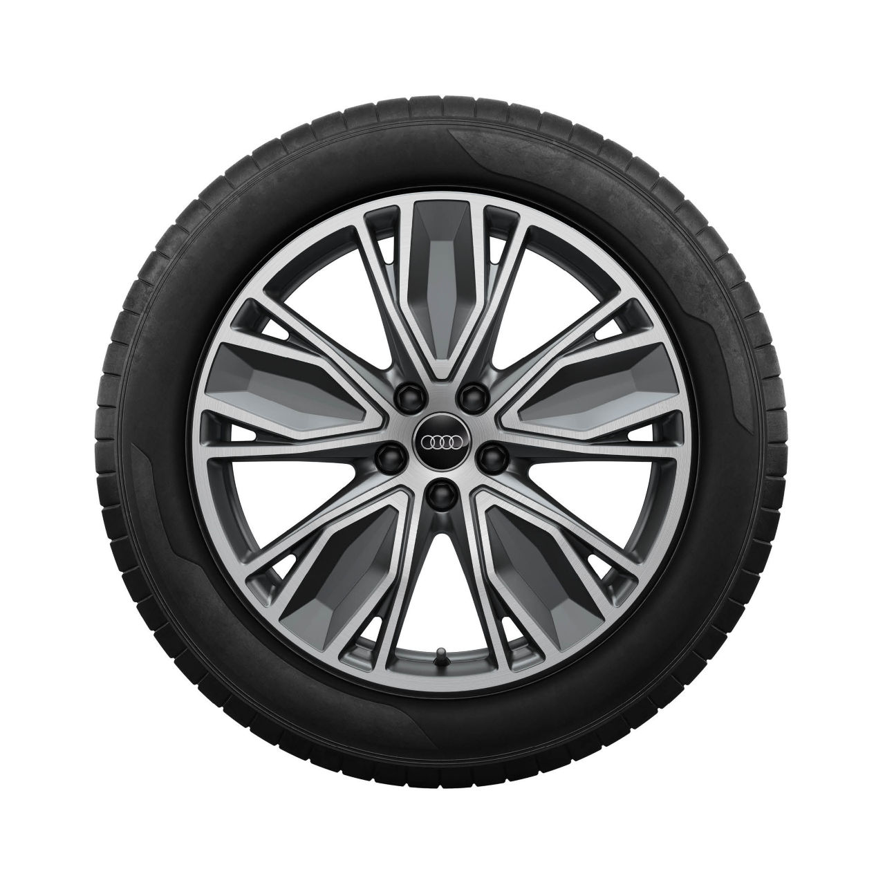 Wheel, 5-twin-V-spoke