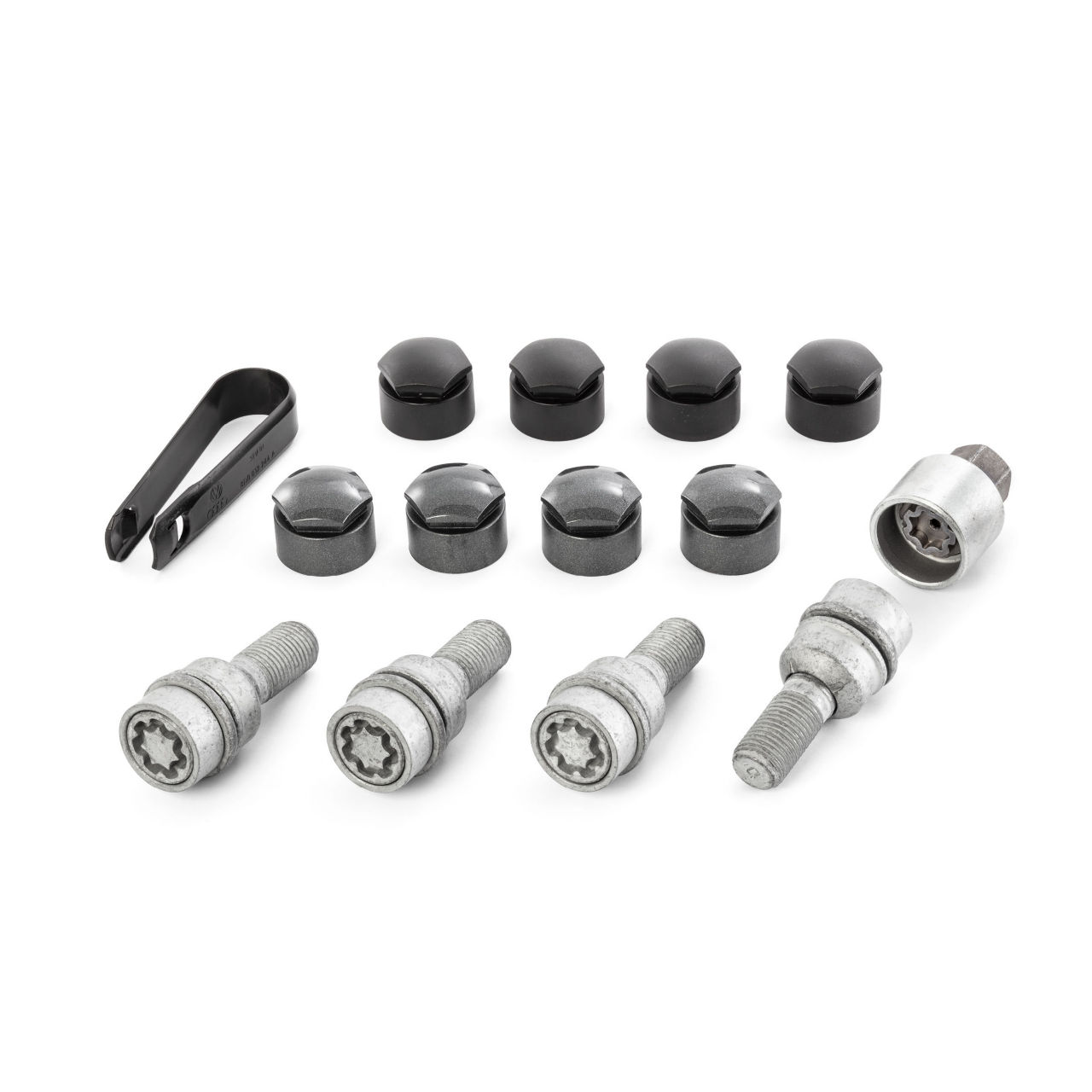 Anti-theft wheel bolts, M14 x 1,5 x 45