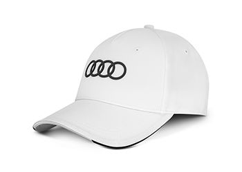 Audi cap, white