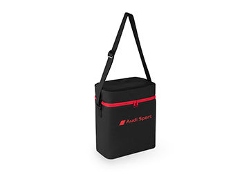 Audi Sport cooler bag, black/red
