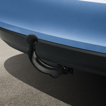 Tow bar non-detachable