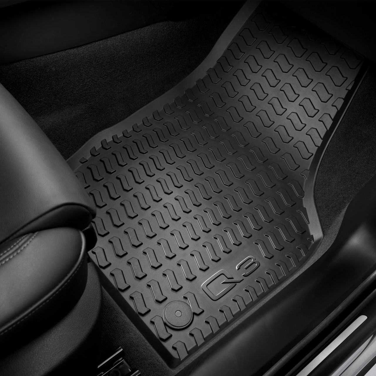 Rubber floor mats