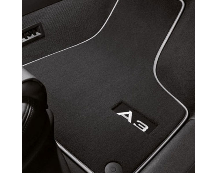 Premium textile floor mats