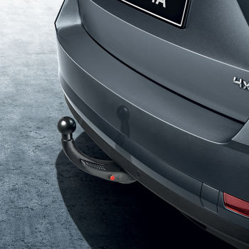 Tow bar                                                                                             non-detachable
