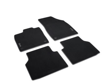 Textile floor mats