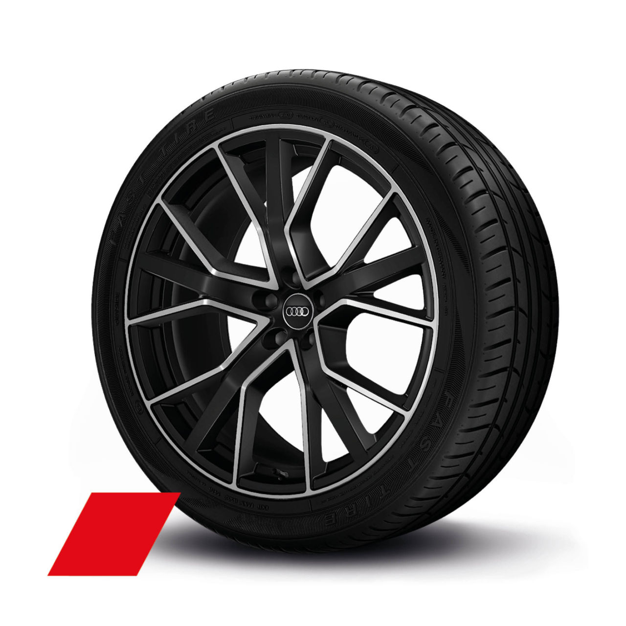 Audi Sport wheel, 5-V-spoke star