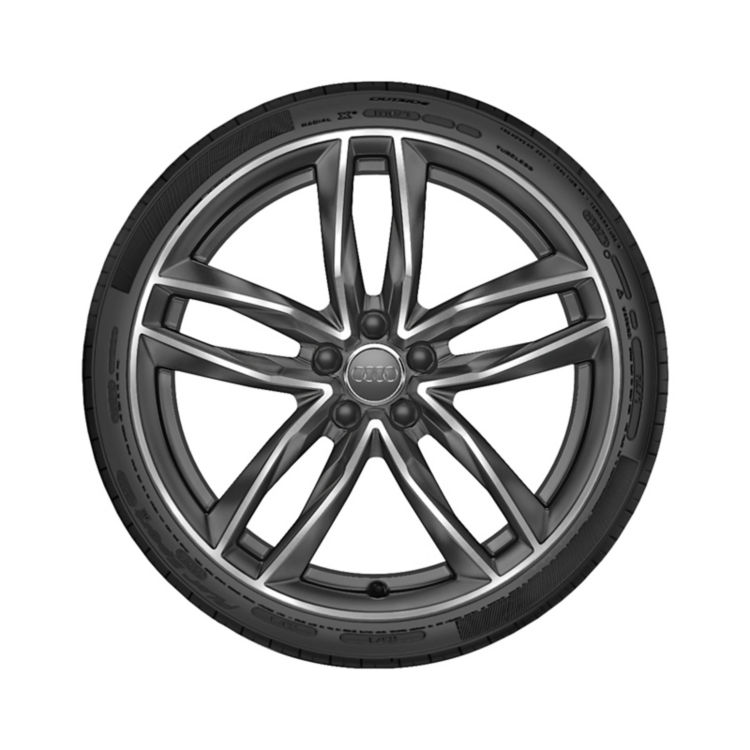 Wheel, 5-twin-spoke