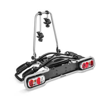 Towbar rack for 2 bicycles