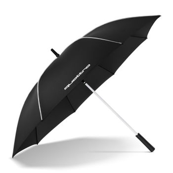 quattro Umbrella, black/white, big
