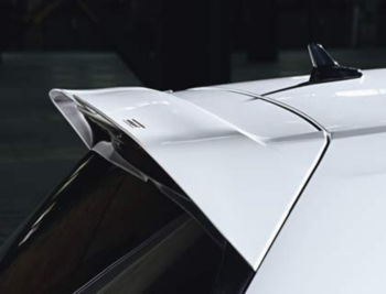 Roof edge spoiler