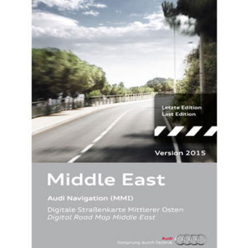 Navigation update, version 2015 for the Middle East (MMI 2G)
