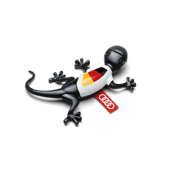 Air freshener gecko, German version, black, spicy