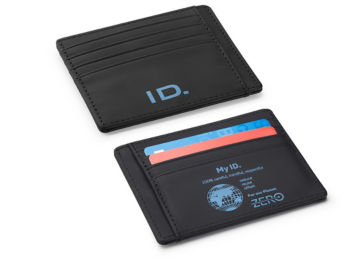 Cheque card wallet