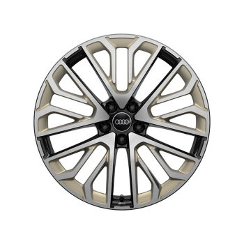 Audi Sport rim, multi-spoke S with RS lettering