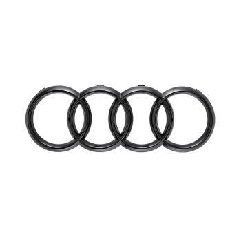 Audi rings, black