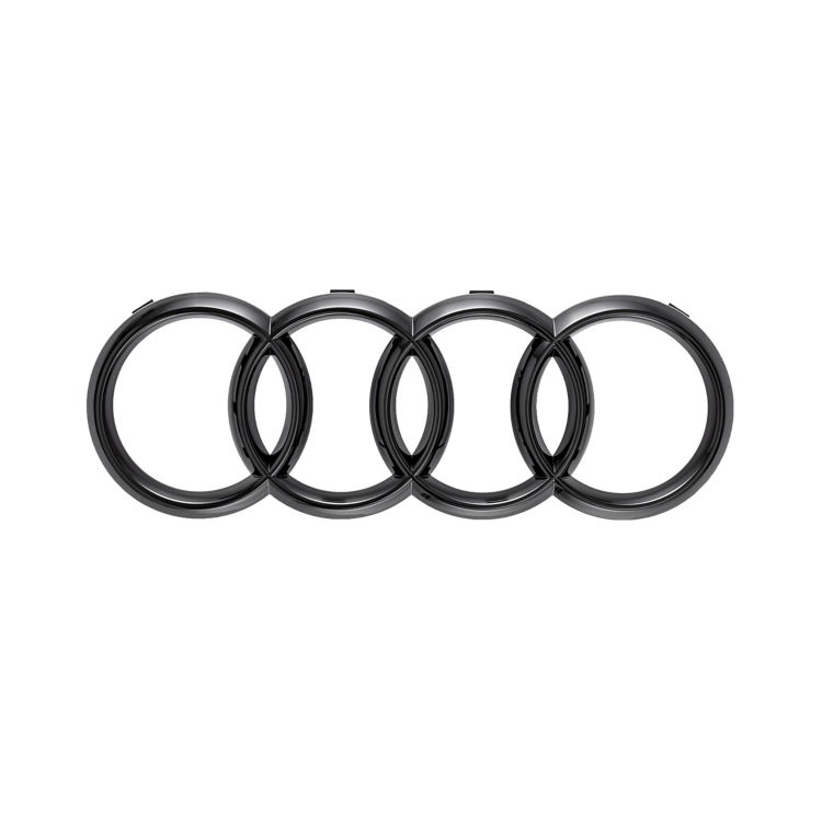 Audi Ringe schwarz