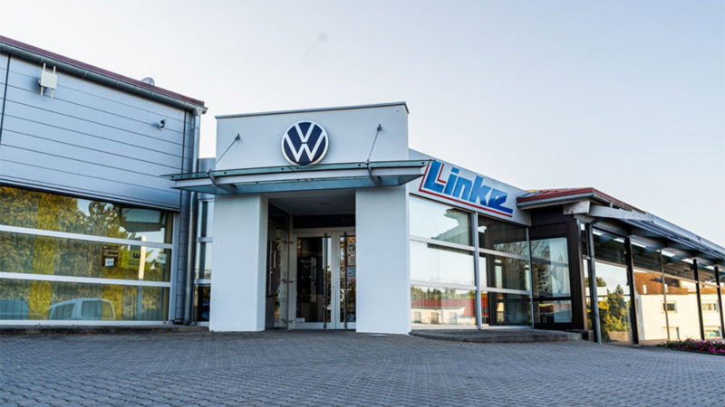 Aktuelle Außenbild vom Autohaus