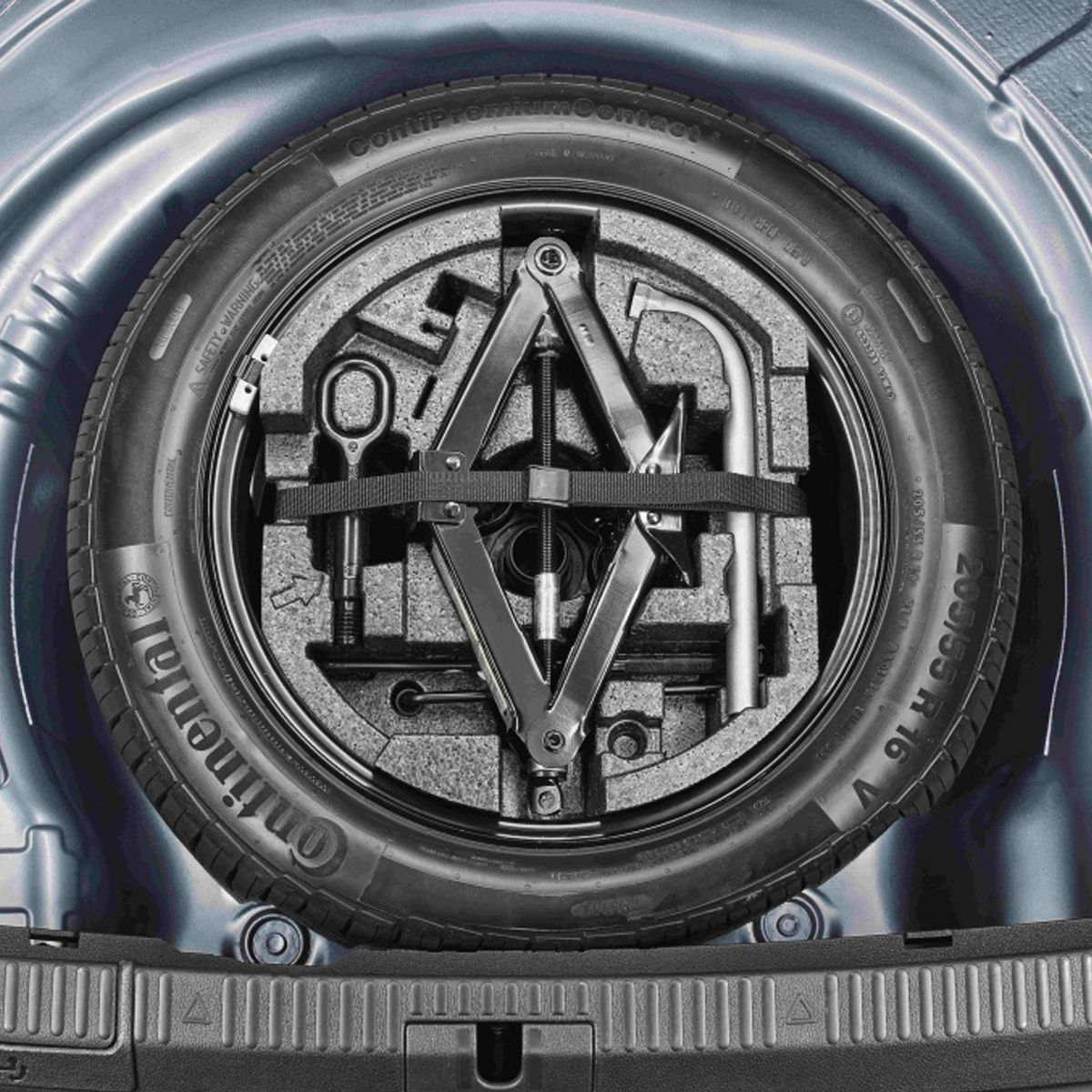 Set for spare wheel 16"